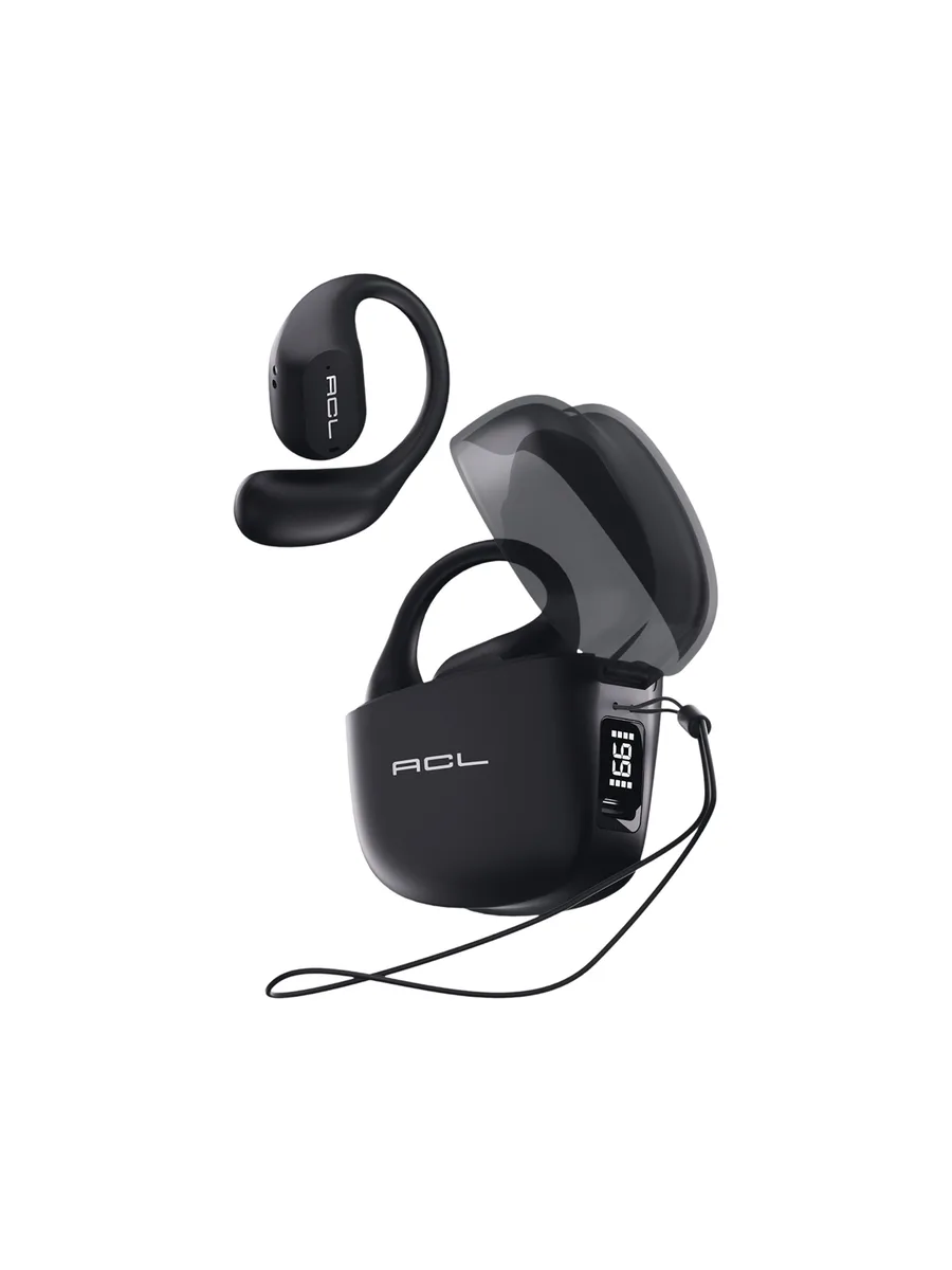 ACL ACB-68 OWS Open Air 360° Surround Sesli Bluetooth 5.3 Kablosuz Kulaklık – 90° Hareketli Kanca ve 300 Saat Bekleme - Görsel 2