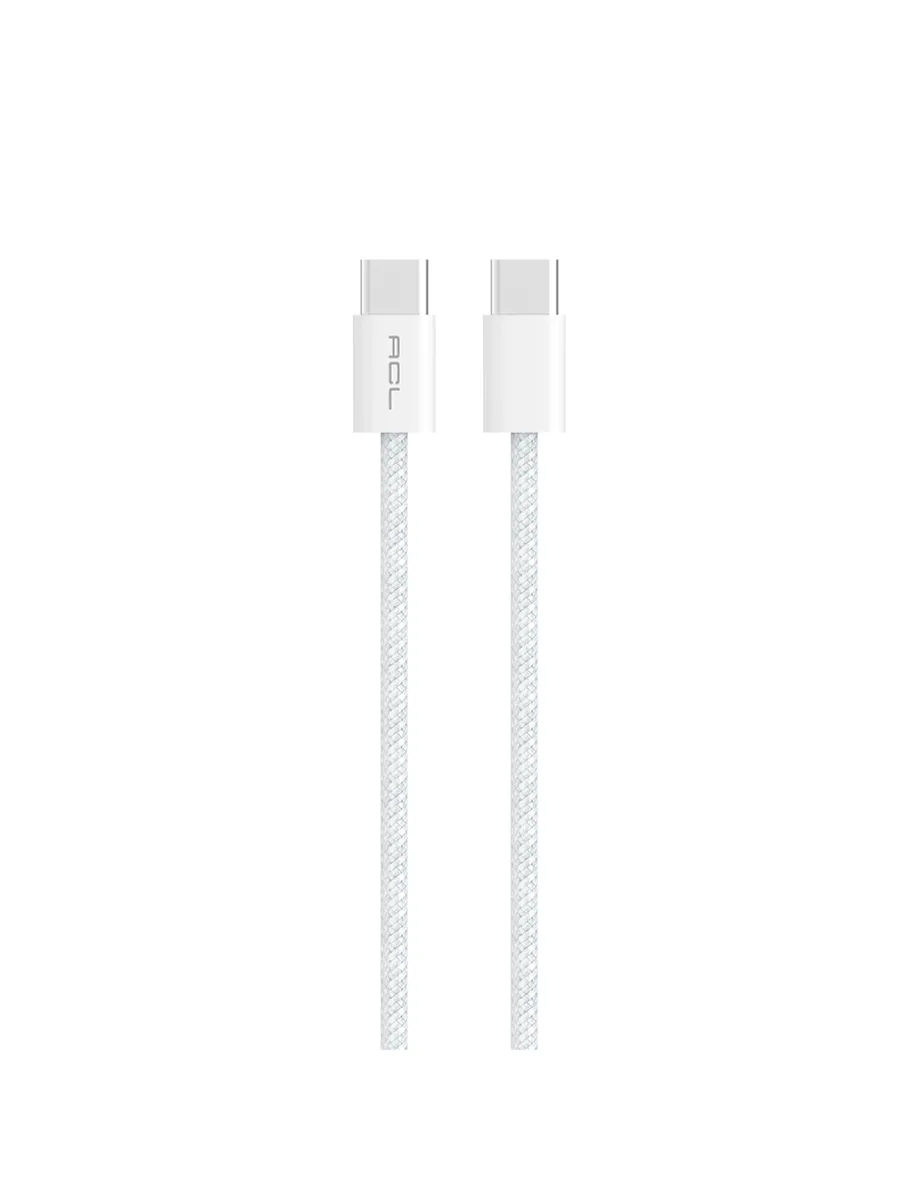 ACL ACK-109 PD 60W USB-C to USB-C Örgü Şarj ve Veri Kablosu (1 Metre) - Görsel 2