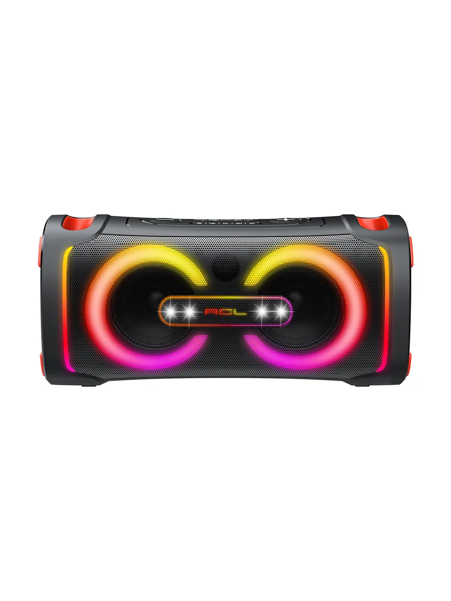 ACL ACS-20 Luxury Wave 60W RGB Işıklı Taşınabilir Bluetooth Parti Hoparlörü – Kablosuz Mikrofonlu ve 3600mAh Bataryalı - Görsel 2