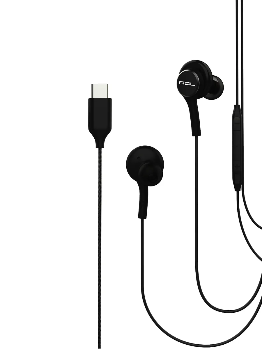 ACL K1-53 USB-C Tip C Mikrofonlu ve Örgü Kablolu Kulak İçi Kulaklık – Yedek Silikonlu ve 1.2M Uzunluk - Görsel 2