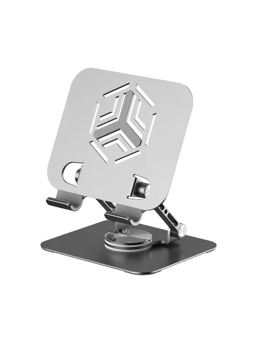 ACL T-125 Alüminyum Alaşımlı 360° Dönebilen Metal Katlanabilir Tablet ve Laptop Standı (4-12.9 İnç) - Görsel 2