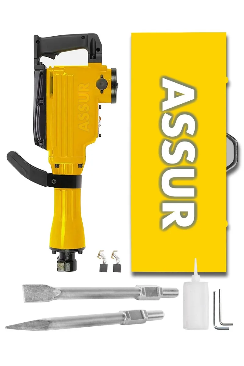 Assur 1800W Darbeli 16 Kg Kırıcı Delici Hilti - Görsel 7