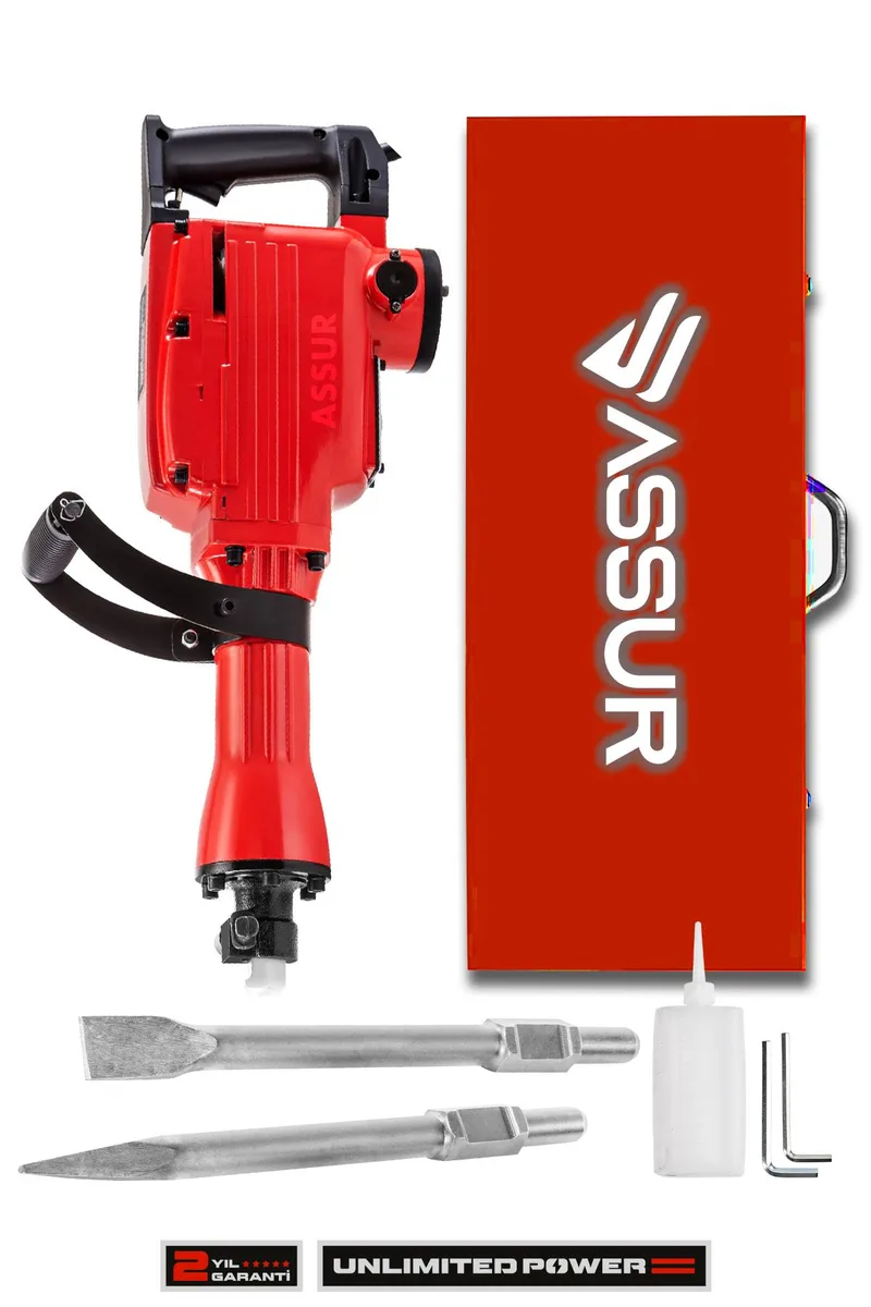 ASSUR 1800W Darbeli 16 kg Kırıcı Delici Hilti - Görsel 7