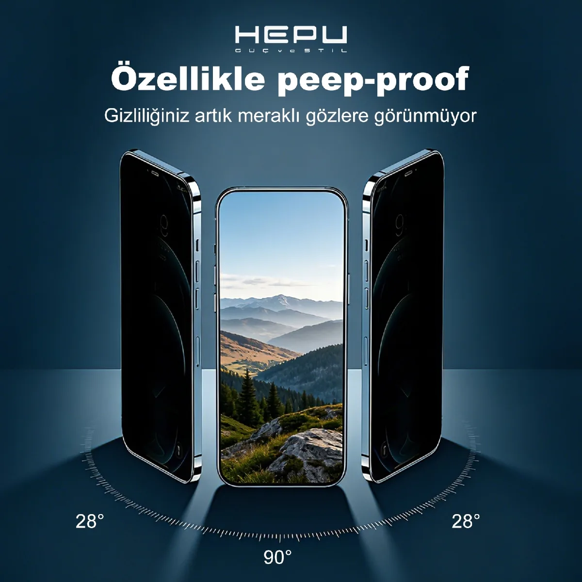 HEPU ARMOR PRIVACY CAM IPHONE 16 PRO/17 - Görsel 8