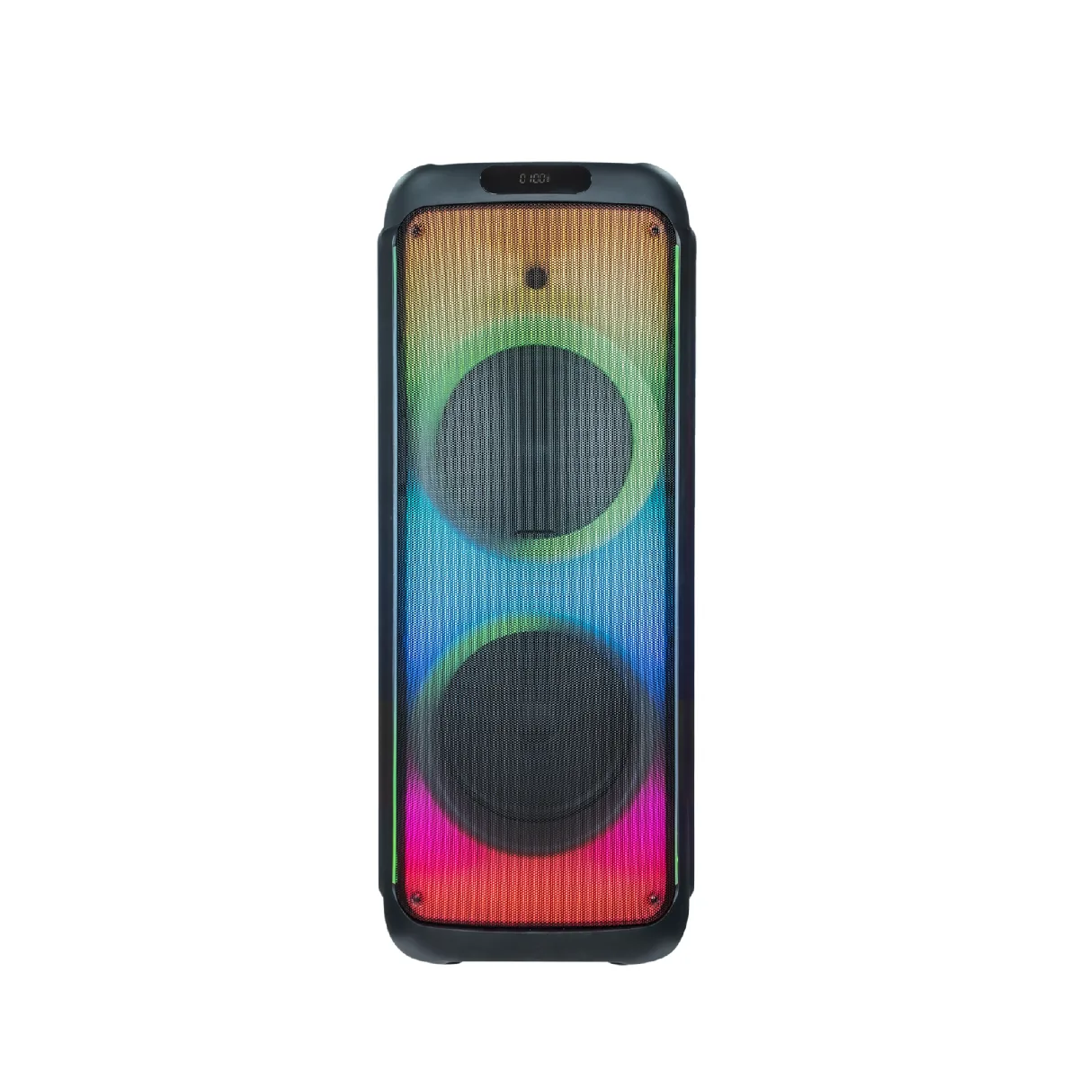 HEPU Hp-944 Bluetooth Taşınabilir Hoparlör Ses Sistemi 2*12 Inc 120w Rms Extra Bass Karaoke Mikrafon