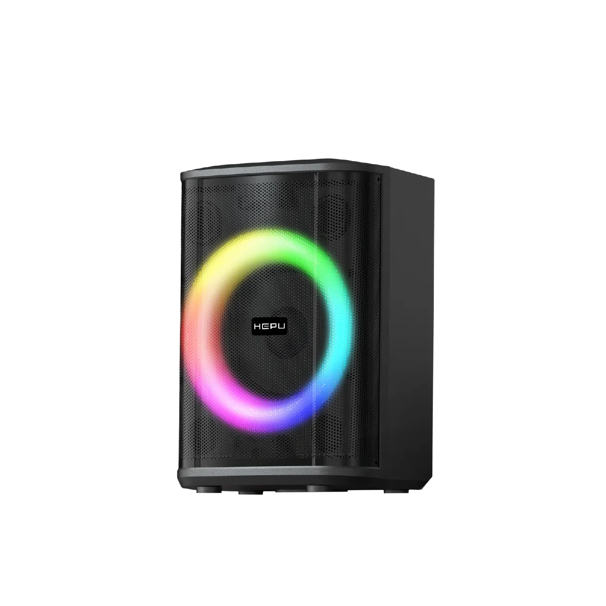 HEPU HP-979 Partybox Bluetooth Hoparlör – 8” Hoparlör, 40W Güç, RGB Işık, TWS Destekli - Görsel 2