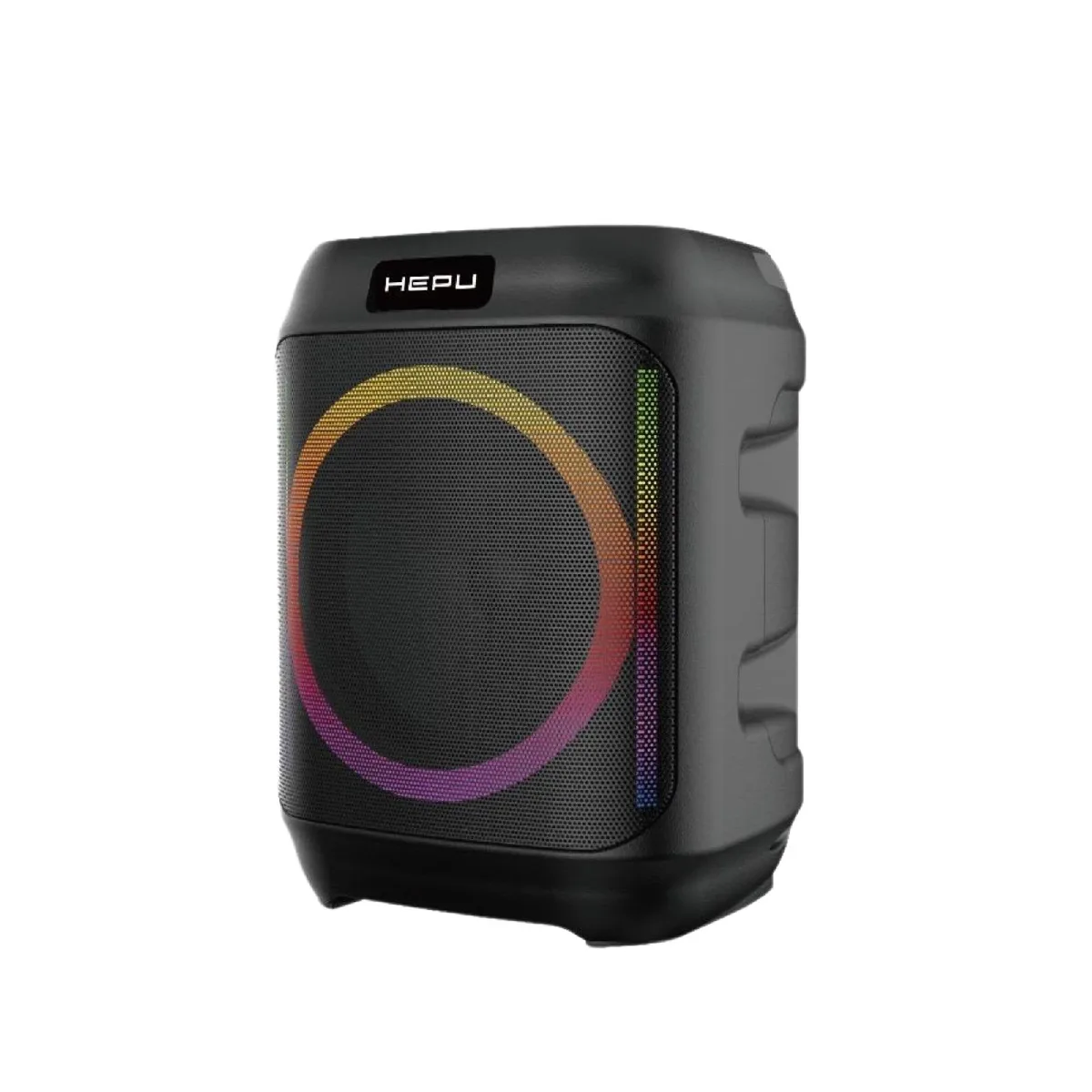 HEPU HP-984 Taşınabilir Bluetooth Hoparlör – 6.5” Hoparlör, 10W Güç, RGB Işık, TWS Destekli