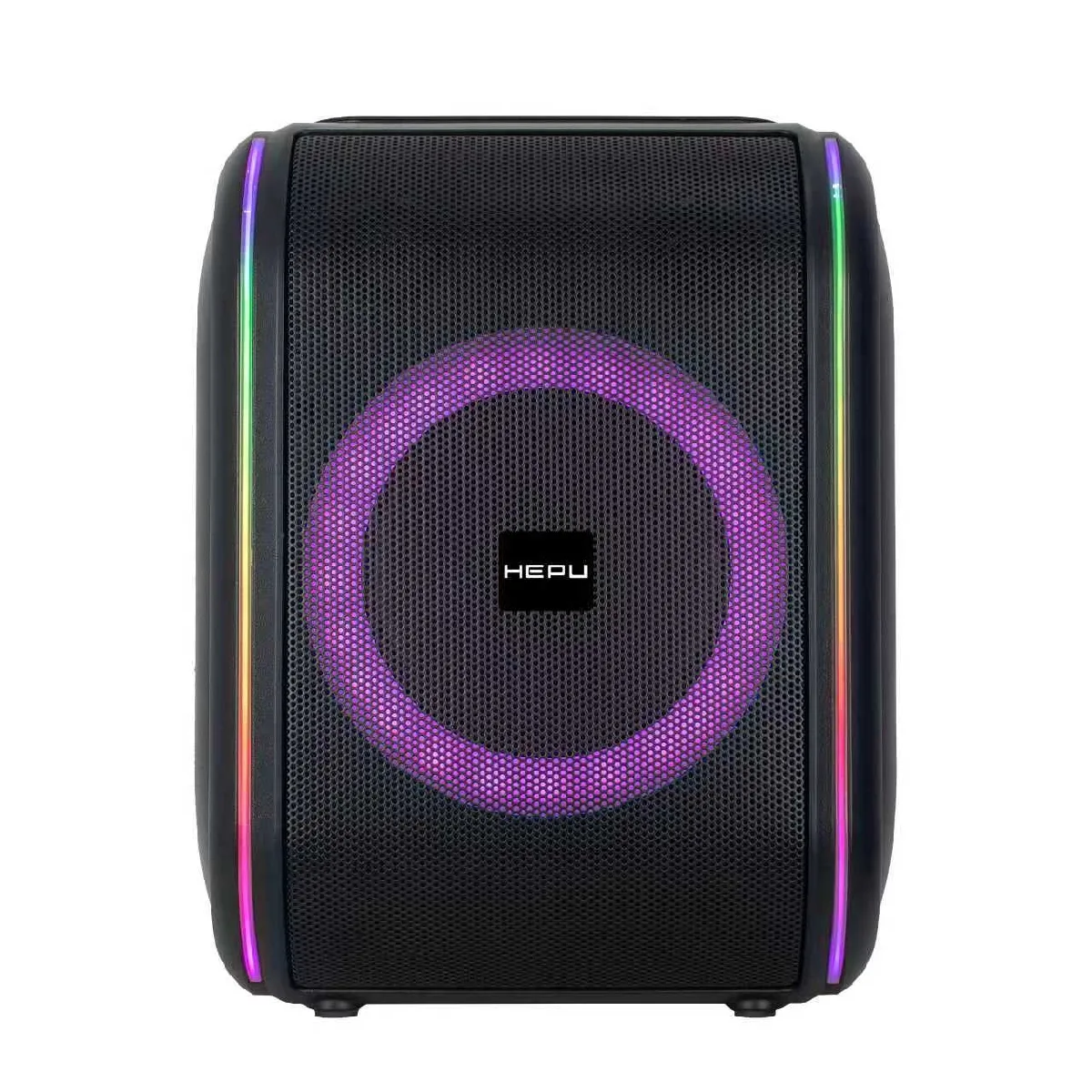 HEPU HP-988 Titan Series Taşınabilir Bluetooth Hoparlör – 8” Hoparlör, RMS 30W, Extra Bass, TWS Destekli - Görsel 4