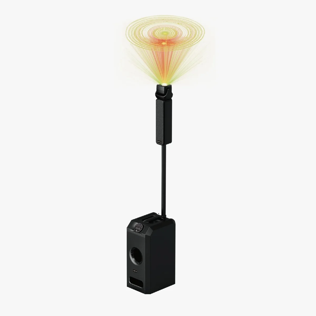 HEPU HP-991 Profesyonel Taşınabilir Ses Sistemi – 8” Subwoofer, 236W Güç, RGB Işık Efektli - Görsel 2