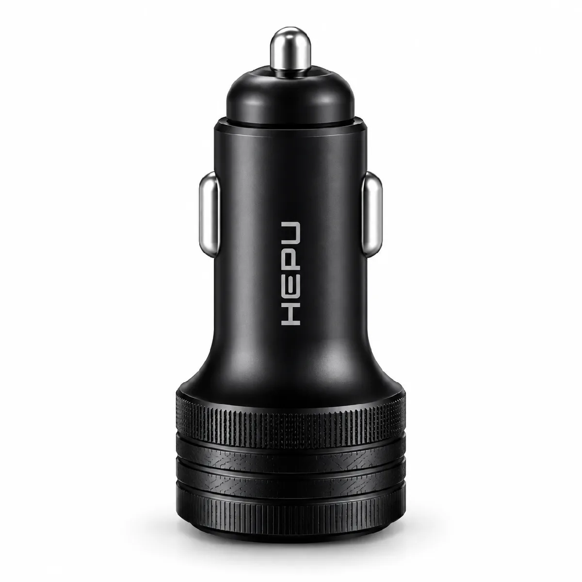 HEPU HP-AD02 105W Araç Şarj Cihazı – 3 Port, Hızlı Şarj, Type-C to Type-C Kablo Dahil - Görsel 2