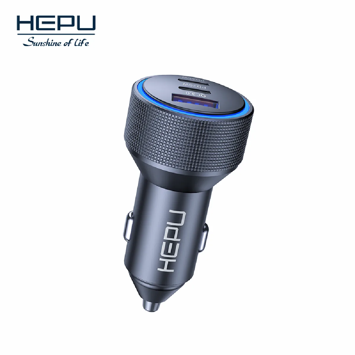 HEPU HP-AD05 105W Araç Şarj Cihazı – 3 Port, Hızlı Şarj