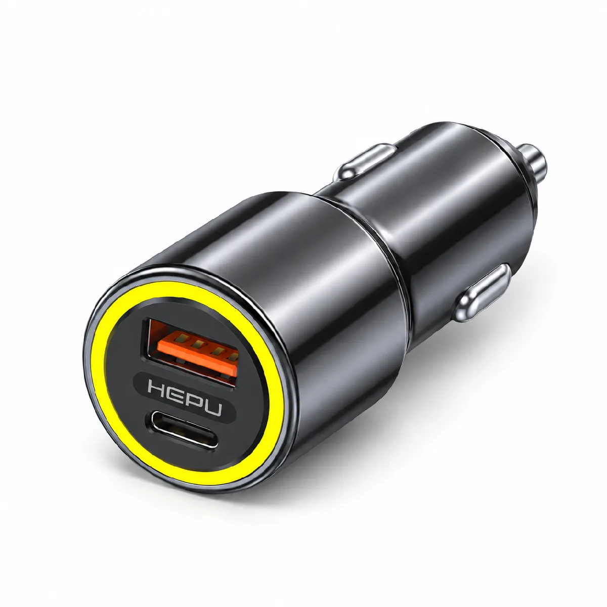 HEPU HP-AD06 55W Araç Şarj Cihazı – 2 Port, Hızlı Şarj