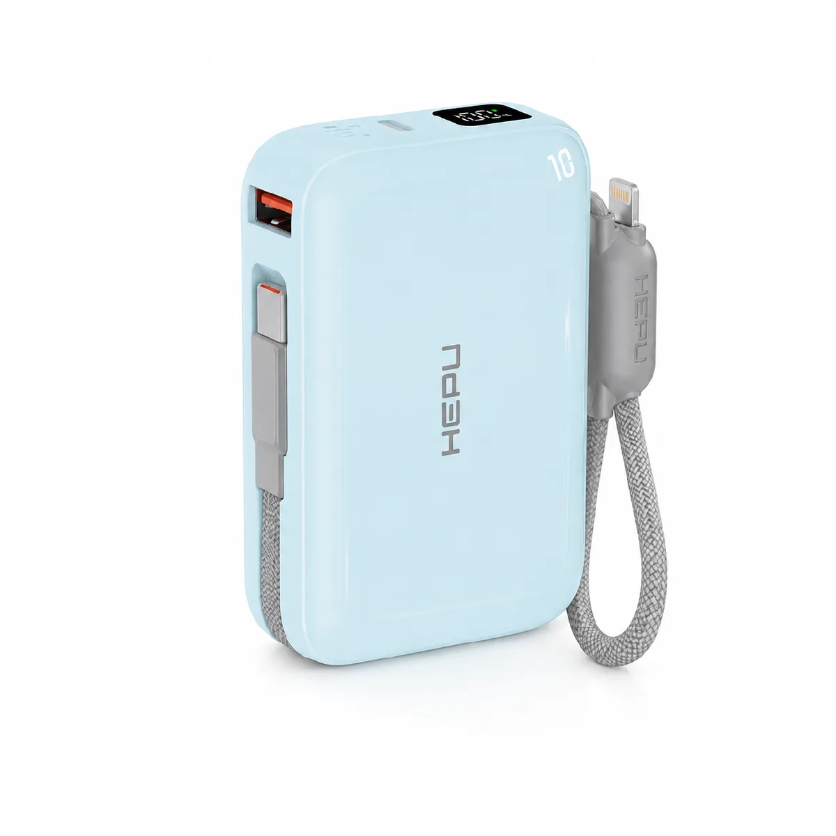 HEPU HP-AP04B Armor Powerbank – 20.000 mAh, Type-C, Lightning ve USB-A Çıkışlı, Hızlı Şarj Destekli - Görsel 2