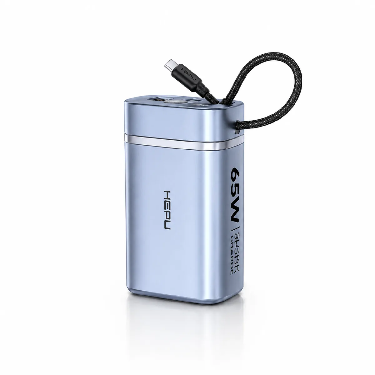 HEPU HP-AP05 Armor Powerbank – 30.000 mAh, 65W Hızlı Şarj, Type-C, Lightning ve USB-A Çıkışlı