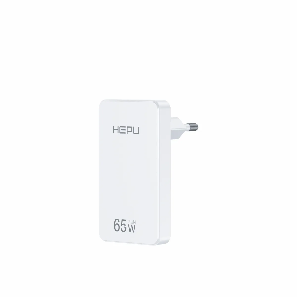 HEPU HP-C36 65W USB-C GaN Güç Adaptörü – Ultra İnce Tasarım, Hızlı Şarj Konforu (Type-C Kablo Dahildir) - Görsel 2