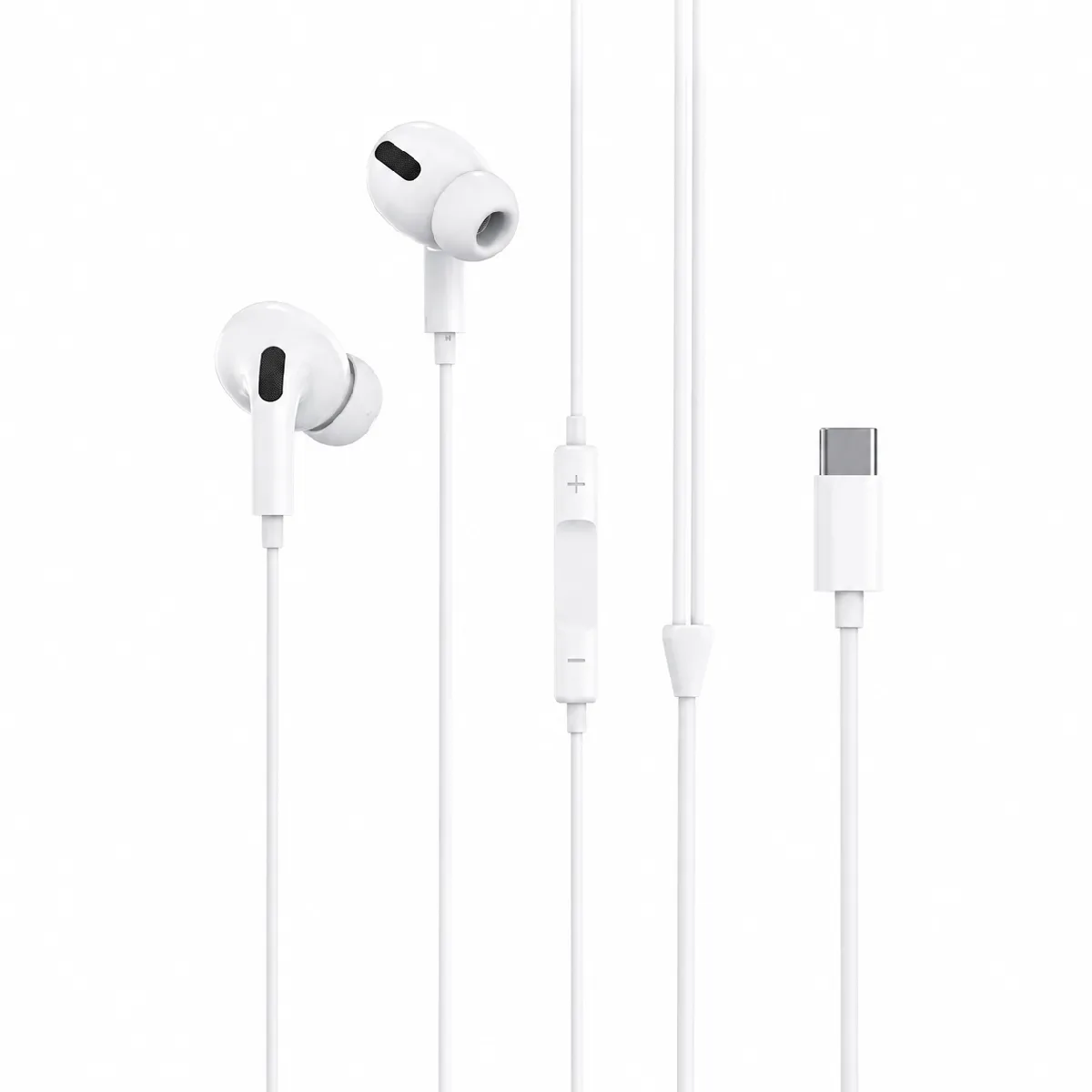 HEPU HP-TK01 Titan Series Type-C Kablolu Kulak İçi Kulaklık – Stereo Ses, Mikrofonlu