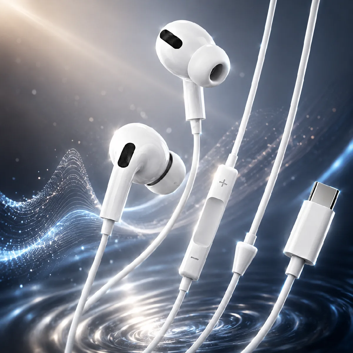 HEPU HP-TK01 Titan Series Type-C Kablolu Kulak İçi Kulaklık – Stereo Ses, Mikrofonlu - Görsel 4