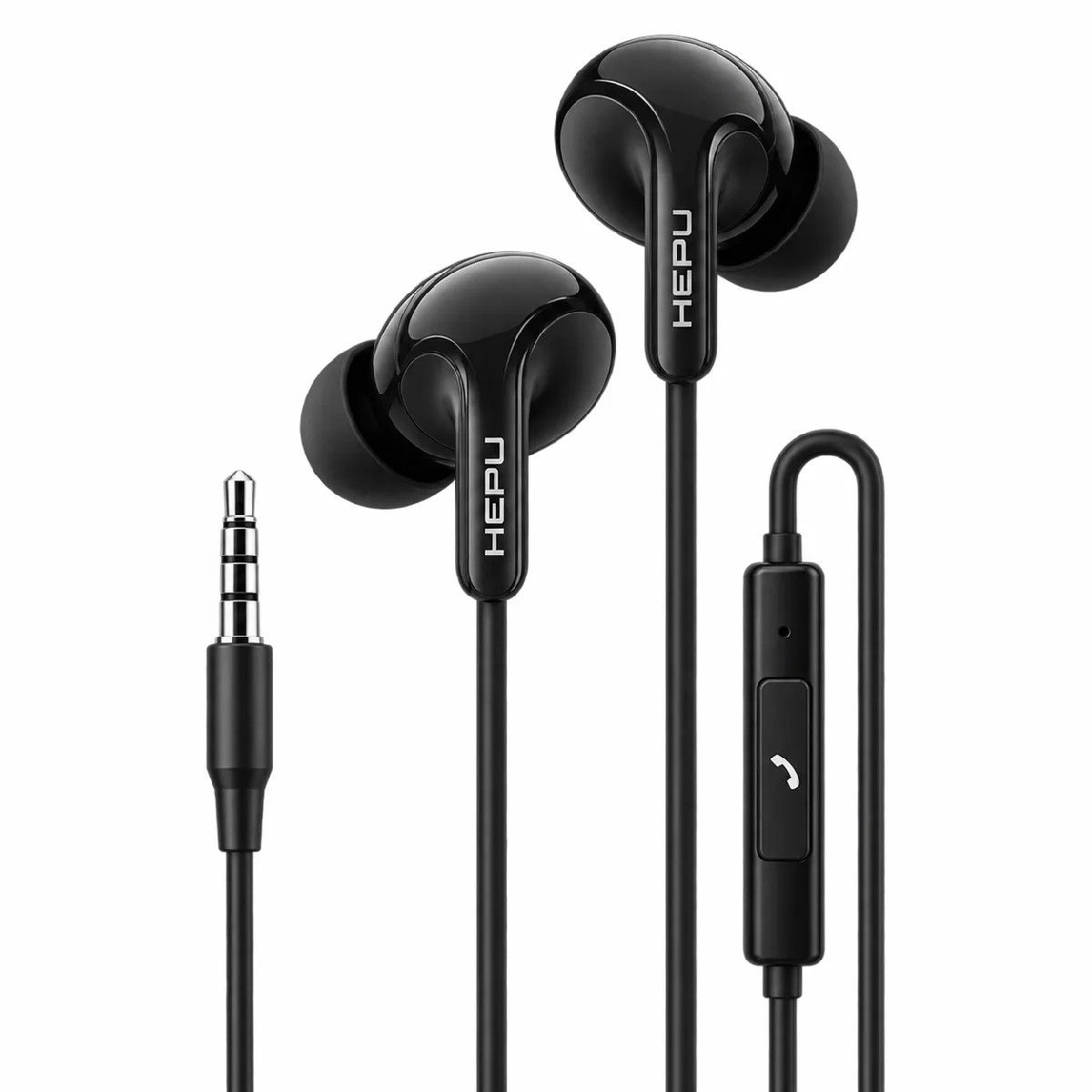 HEPU HP-TK07 Titan Series 3.5 mm Kablolu Kulaklık – Mikrofonlu, Stereo Ses - Görsel 2