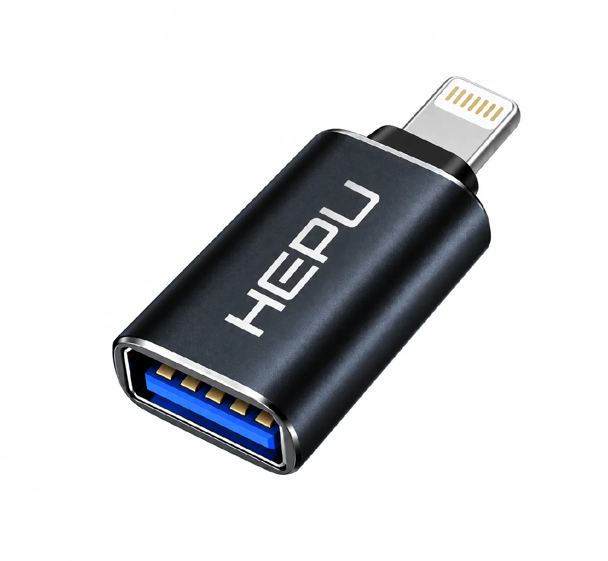 HEPU HP-Z03 Lightning to USB OTG Adaptör – iPhone/iPad Uyumlu + Tak & Kullan