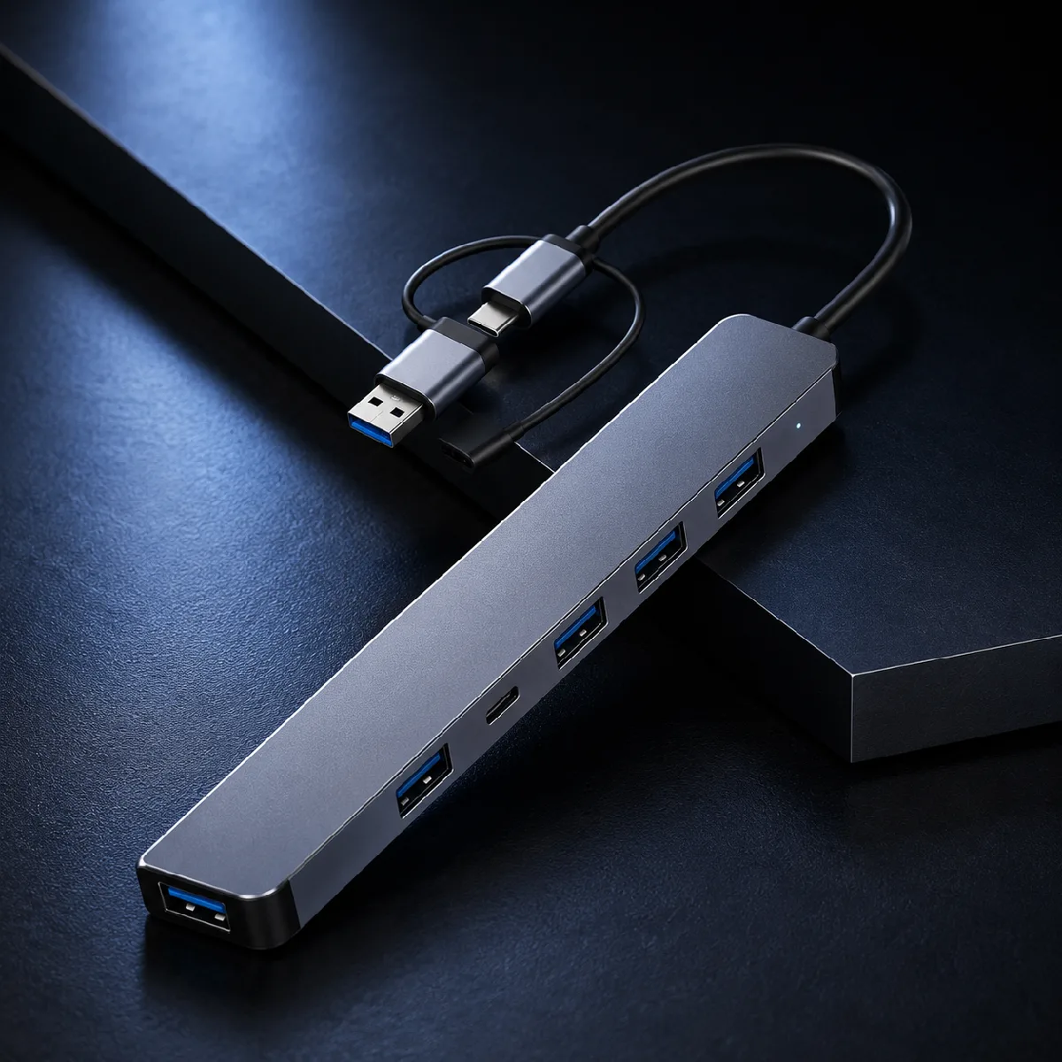 HEPU USB HUB HP B07 1 to 5 - Görsel 4