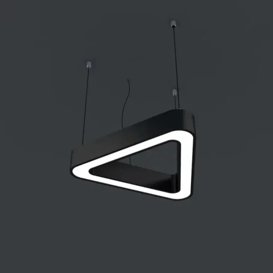 90W 90cm Üçgen Linear Armatür
